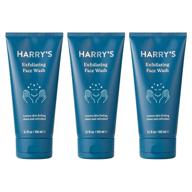 harry's face wash - premium men's face cleanser, 5.1 fl oz (pack of 3) convenient variations logo