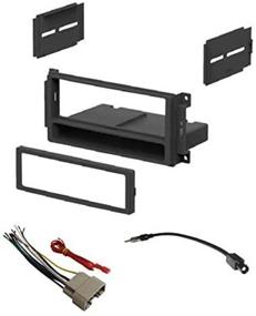 img 2 attached to 🚗 ASC Audio Single Din Car Stereo Install Kit for 2007-2016 Chrysler Dodge Jeep - Includes Dash Kit, Wire Harness & Antenna Adapter - Compatible Vehicles Listed