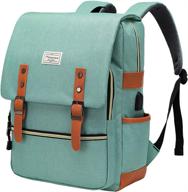 modoker charging vintage notebook backpacks логотип