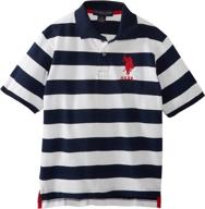 👕 boys' striped heather clothing by u.s. polo assn. logo