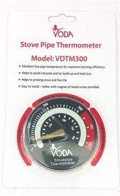 img 1 attached to 🌡️ Magnetic Log Burner Thermometer - Efficient and Accurate Stove Pipe Temperature Monitor