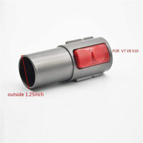 img 2 attached to 🔌 EZ SPARES Vacuum Parts Adapter Compatible with DYS V7 V8 V10 V11 - Convert 32mm 1.25&#39;&#39; Universal Vacuum Attachment to Fit DYS V7 V8 V10 V11 Accessory Tool Hose