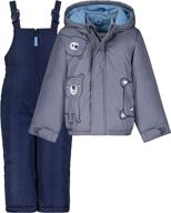 🧥 boys' snowsuit jackets & coats - carter's heavyweight 2 piece ski suit logo