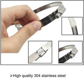 img 3 attached to Versatile Stainless Steel Duct Clamps