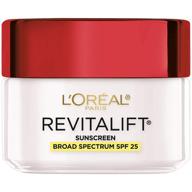 l'oreal paris skincare revitalift anti-aging face moisturizer with spf 25, pro-retinol, and centella asiatica - paraben free, sensitive skin friendly, 1.7 oz. logo