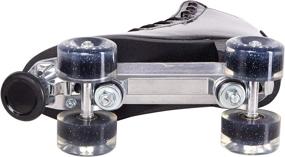 img 1 attached to 🌟 C SEVEN Sparkly Outdoor Roller Skates: Enhanced with Faux Leather