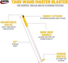 img 3 attached to Усовершенствуйте очистку бака для RV с помощью Valterra A01-0184VP Master Blaster Wand & Power Nozzle 🚀