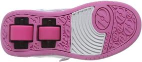 img 1 attached to Фиолетовые детские спортивные кроссовки Rainbow от HEELYS.