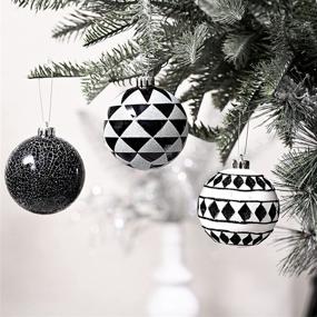 img 3 attached to Valery Madelyn Monochrome Shatterproof Decoration Seasonal Decor