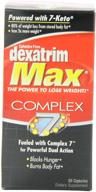 💊 dexatrim max comple-7 capsules: boost energy and shed weight with this 60-count bottle logo