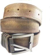 🤠 the ultimate western wear: rugged & stylish heavy duty leather cinturon men's accessories logo