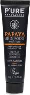 🌿 pure papayacare papaya skin food - repair, nourish, soothe, multi-use formula with paw paw &amp; shea butter, vegan, 100% natural | ideal for eczema, psoriasis, rosacea, dermatitis | petroleum-free, 25g logo