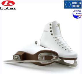 img 3 attached to ⛸ Regina Botas Figure Ice Skates - Premium Quality Blades from Czech Republic for Women, Girls, and Kids - Exclusive Nicole Design in Elegant White Color