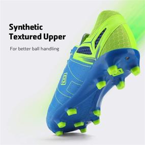 img 2 attached to ⚽ Enhance Your Game with DREAM PAIRS Men's Cleats Football Soccer Shoes