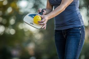 img 2 attached to Optimized Triumph 2-Player Pickleball Paddle Set