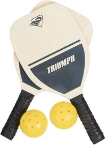 img 4 attached to Optimized Triumph 2-Player Pickleball Paddle Set