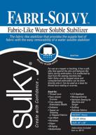 🧵 fabri-solvy soluble stabilizer, 20x36-inch - enhanced seo-friendly version logo