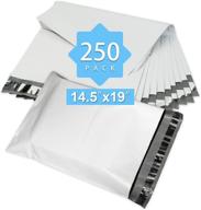 📦 waterproof tear proof expandable polyethylene envelopes: optimal packaging & shipping supplies логотип