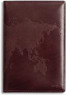 кожаный бумажник для паспорта maskfactory stwees логотип