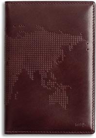 img 4 attached to Кожаный бумажник для паспорта Maskfactory Stwees