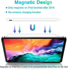 img 1 attached to ✍️ 2021 Rechargeable Active Stylus Pen for iOS and Android, Touch Screen Digital Pencil for Apple iPhone/iPad/Pro/Mini/Android/Samsung/Kindle, Ideal for Drawing & Handwriting on Smartphones & Tablets