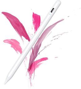 img 4 attached to ✍️ 2021 Rechargeable Active Stylus Pen for iOS and Android, Touch Screen Digital Pencil for Apple iPhone/iPad/Pro/Mini/Android/Samsung/Kindle, Ideal for Drawing & Handwriting on Smartphones & Tablets