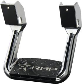 img 4 attached to 🚚 RBP Chrome Universal Truck Side Hoop Step - Single Piece with Mounting Brackets | Compatible with Chevy (Chevrolet), Ford, Toyota, GMC, Dodge RAM, and Jeep Trucks