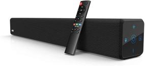 img 4 attached to Bestisan Soundbar with Built-in Subwoofer, 2.1 Channel 100Watt Bluetooth 5.1 Surround Sound Systems (32 Inches, DSP, Touch Remote Control, Adjustable Bass)