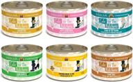 🐱 weruva cats in the kitchen grain-free wet canned cat food - variety pack of 12, 6 ounces each - 6 delicious flavors логотип