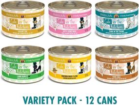 img 1 attached to 🐱 Weruva Cats in The Kitchen Grain-Free Wet Canned Cat Food - Variety Pack of 12, 6 Ounces Each - 6 Delicious Flavors