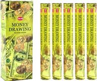 hem money drawing incense sticks - 100 sticks (5 packs of 20) логотип