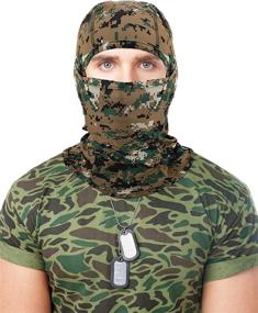 img 3 attached to 🔒 The Ultimate Protection: Blulu Mens Balaclava — Unparalleled Safety and Comfort