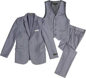 img 3 attached to 👔 Spring Notion Boys Slim 3 Piece Boys' Clothing - Suits & Sport Coats" - Improved SEO-friendly Product Name: "Spring Notion Boys Slim 3 Piece Boys' Clothing - suiting & sport coats