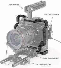 img 3 attached to SmallRig X-T3 Cage with Battery Grip, 2 Fixing Points for Fujifilm X-T3 (Model 2229)