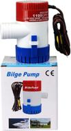 🌊 high-performance eco-worthy 1100gph 12v marine electric bilge pump: for boats, caravans, rvs – submersible, non-automatic! логотип