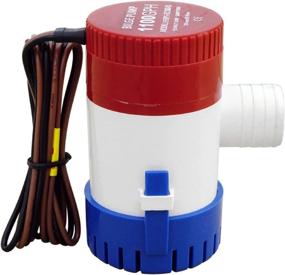 img 2 attached to 🌊 High-Performance ECO-WORTHY 1100GPH 12V Marine Electric Bilge Pump: For Boats, Caravans, RVs – Submersible, Non-Automatic!