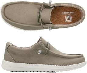 img 2 attached to Versatile and Stylish Loafers: Lightweight Men's Shoes for Walking, Classic Driving, Slip-Ons