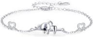 🐨 justkidstoy koala bracelet 925 sterling silver - cute koala jewelry gift for women, girls, animal lover - ideal for brithday, christmas - seo-optimized logo