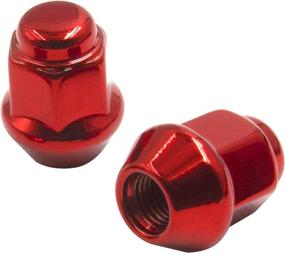 img 1 attached to 🔴 Enhance Performance and Style with Red ATV Lug Nuts - Perfect Fit for Polaris Ranger and RZR Models (16 Pack)