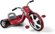 deluxe big flyer outdoor toy 🚲 for kids ages 3-7, red by radio flyer logo