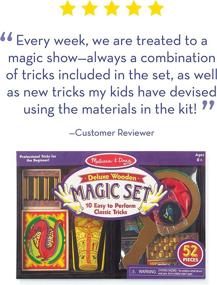 img 2 attached to 🎩 Unlock the Wonders of Magic with the Melissa & Doug Deluxe Magic Set