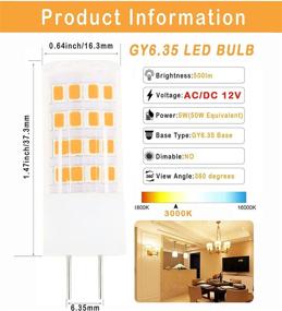 img 4 attached to Lamsky GY6 35 Non 💡 Dimmable Halogen Replacement: Optimal Lighting Solution