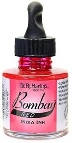 img 1 attached to Купите чернила Dr. Ph. Martin's Bombay India 2BY Red объемом 1.0 унции в бутылке онлайн сегодня