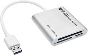 img 4 attached to 📷 Tripp Lite U352-000-MD-AL SuperSpeed USB 3.0 Multi-Drive Memory Card Reader/Writer with 5Gbps Data Transfer, Aluminum Case - Multi Color