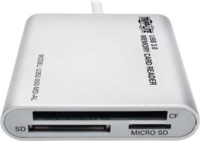 img 2 attached to 📷 Tripp Lite U352-000-MD-AL SuperSpeed USB 3.0 Multi-Drive Memory Card Reader/Writer with 5Gbps Data Transfer, Aluminum Case - Multi Color