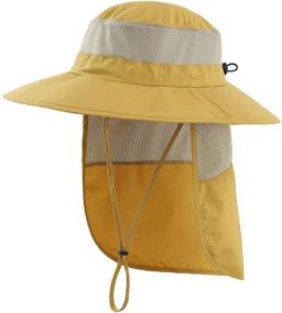 img 4 attached to 🎣 Premium Protective Summer Fishing Accessories for Boys' Hats & Caps