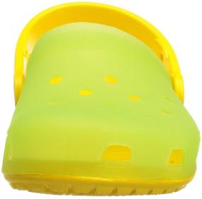 img 3 attached to 🦎 Crocs Kids' Chameleons Translucent Clog: Color-Changing Delight for Little Feet!