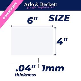 img 2 attached to Arlo Beckett Invitations with Optimal Plexiglass Thickness