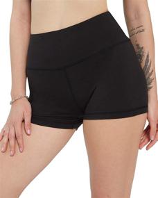 img 3 attached to CHRLEISURE Workout Booty Spandex Shorts: Comfortable High Waist Yoga Bike Shorts for Women
