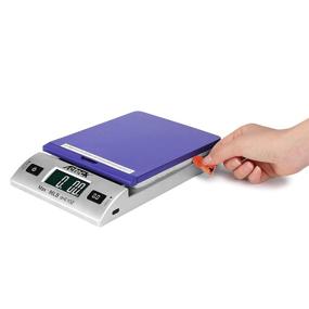 img 1 attached to 📦 Acteck 86LBx0.1OZ Digital Shipping and Postal Scale (A-DS86 Blue): Batteries & AC Adapter Included for Maximum Convenience